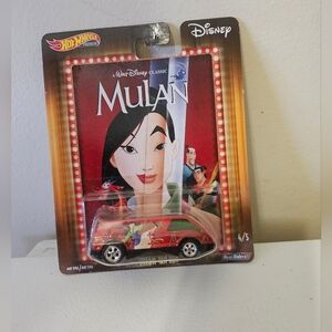 2020 Hot Wheels Walt Disney Classic-Mulan 4/5 DREAM VAN XGW Orange w/RR 5 Spokes